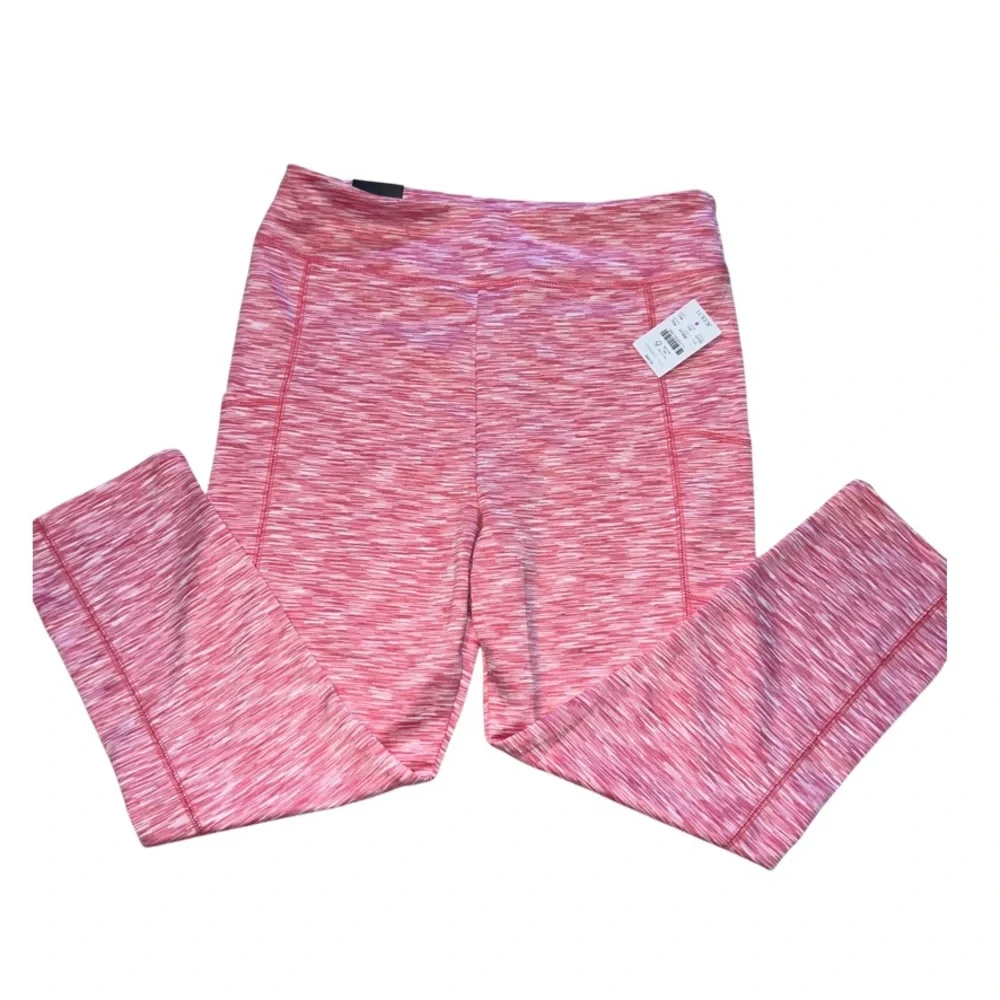 J. Crew Legging - Large, pink, white - Picture 2 of 8